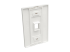 N080-101 - Eaton Tripp Lite Series Single-Gang 1-Port Wall Plate Keystone Cat5/Cat6 USB HDMI Dport RCA - Tillbaka