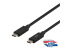 USBC-1122M - DELTACO USBC-1122M - USB-kabel - Höger vinkel