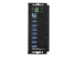 HB30A7AME - StarTech.com USB 3.0-hubb med 7 portar och nätadapter - Framsidan