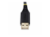 1P6FFC-USB-SERIAL - StarTech.com 6.6ft (2m) USB to Serial Adapter Cable, COM Retention, RS232 - Närbild