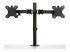 ARMDUAL2 - StarTech.com Dubbelskärmarm för skrivbordsmontering ? skrivbordsklämma/VESA-skärmfäste för kabelhålsmontering för skärmar på upp till 32 tum ? ergonomisk ledad skärmarm ? kan justeras i höjd samt lutas/svängas/roteras - Framsidan