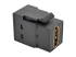 P164-000-KP-BK - Eaton Tripp Lite Series HDMI Coupler Keystone Panel Mount F/F Black - Vänster sida