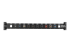 N062-012-KJ - Eaton Tripp Lite Series 12-Port 1U Rack-Mount Unshielded Blank Keystone/Multimedia Patch Panel, RJ45 Ethernet, USB, HDMI, Cat5e/6 - Framsidan