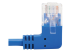 N204-S10-BL-RA - Eaton Tripp Lite Series Right-Angle Cat6 Gigabit Molded Slim UTP Ethernet Cable (RJ45 Right-Angle M to RJ45 M), Blue, 10 ft. (3.05 m) - Närbild