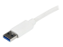 USB31000SPTW - StarTech.com USB 3.0 to Gigabit Ethernet Adapter NIC w/ USB Port (White) - Närbild