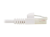 N261AB-S06-WH - Eaton Tripp Lite Series Safe-IT Cat6a 10G Snagless Antibacterial Slim UTP Ethernet Cable (RJ45 M/M), White, 6 ft. (1.83 m) - Närbild