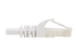 N261AB-014-WH - Eaton Tripp Lite Series Safe-IT Cat6a 10G Snagless Antibacterial UTP Ethernet Cable (RJ45 M/M), PoE, White, 14 ft. (4.27 m) - Närbild