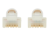 N261AB-S03-WH - Eaton Tripp Lite Series Safe-IT Cat6a 10G Snagless Antibacterial Slim UTP Ethernet Cable (RJ45 M/M), White, 3 ft. (0.91 m) - Närbild