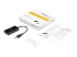 USB31000S2H - StarTech.com USB 3.0 till Gigabit-nätverksadapter med inbyggd USB-hubb med 2 portar - Vänster vinkel