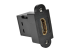 P164-000-KP-BK - Eaton Tripp Lite Series HDMI Coupler Keystone Panel Mount F/F Black - Vänster sida