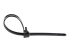 CBMZTRB10BK - StarTech.com 10"(25cm) Reusable Cable Ties, 1/4"(7mm) wide, 2-1/2"(65mm) Bundle Dia. 50lb(22kg) Tensile Strength, Releasable Nylon Ties, Indoor/Outdoor, 94V-2/UL Listed, 100 Pack, Black - Ovansidan