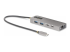 10G2A1C25EPD-USB-HUB - StarTech.com 3-Port USB-C Hub with 2.5 Gigabit Ethernet and 100W Power Delivery Passthrough Laptop Charging, USB-C to 2x USB-A/1x USB-C, USB 3.2 10Gbps Type-C Adapter Hub - Höger vinkel