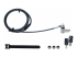 UNIVK-LAPTOP-LOCK - StarTech.com Universal Laptop Lock 6.6ft (2m), Security Cable For Notebook Compatible With Noble Wedge®/Nano/K-Slot; Keyed Locking Cable - Framsidan