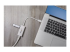 USB31000SPTW - StarTech.com USB 3.0 to Gigabit Ethernet Adapter NIC w/ USB Port (White) - Framsidan