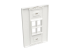N080-104 - Eaton Tripp Lite Series Single-Gang 4-Port Wall Plate Keystone Cat5/6 USB HDMI Dport RCA - Tillbaka