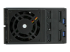 HSB3SATSASBA - StarTech.com Flyttbart hyllfritt bakpanelställ i aluminium med hot swap-funktion för tre 3,5" SAS II/SATA III – 6 Gbps HDD - Tillbaka