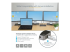116E-USBC-DOCK - StarTech.com USB-C Triple Monitor Docking Station - Flera vinklar