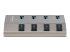 5G4AIBS-USB-HUB-EU - StarTech.com 4-Port Self-Powered USB-C Hub with Individual On/Off Switches, USB 3.0 5Gbps Expansion Hub w/Power Supply, Desktop/Laptop USB-C to USB-A Hub, 4x BC 1.2 (1.5A), USB Type C Hub - Framsidan