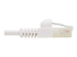 N261AB-S15-WH - Eaton Tripp Lite Series Safe-IT Cat6a 10G Snagless Antibacterial Slim UTP Ethernet Cable (RJ45 M/M), White, 15-ft. (4.57 m) - Närbild