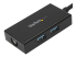 USB31000S2H - StarTech.com USB 3.0 till Gigabit-nätverksadapter med inbyggd USB-hubb med 2 portar - Vänster vinkel