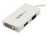 MDP2VGDVHDW - StarTech.com Travel A/V Adapter: 3-in-1 Mini DisplayPort to VGA DVI or HDMI Converter - Närbild