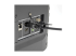 P568-000-LOCK - Eaton Tripp Lite Series HDMI Cable Lock Clamp Tie Screw for HDTVs Blu-Ray Installations - Vänster vinkel
