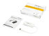 USB31000SPTW - StarTech.com USB 3.0 to Gigabit Ethernet Adapter NIC w/ USB Port (White) - Höger vinkel