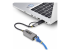 C21GA-USB-ETHERNET - StarTech.com USB-C to Ethernet Adapter w/USB-A Adapter, Realtek RTL8153B - Höger vinkel