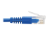 N204-S02-BL-RA - Eaton Tripp Lite Series Right-Angle Cat6 Gigabit Molded Slim UTP Ethernet Cable (RJ45 Right-Angle M to RJ45 M), Blue, 2 ft. (0.61 m) - Närbild
