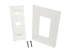 N080-101 - Eaton Tripp Lite Series Single-Gang 1-Port Wall Plate Keystone Cat5/Cat6 USB HDMI Dport RCA - Flera vinklar