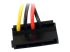 SATAPOWADAPR - StarTech.com 6in 4 Pin LP4 to Right Angle SATA Power Cable Adapter - Närbild