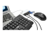 U460-003-3AG-C - Eaton Tripp Lite series 3-Port USB-C hub w/ Gigabit ethernet GbE, USB-C Charging USB Type C USB 3.1 Hub - Vänster vinkel