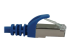 N262-S25-BL - Eaton Tripp Lite Series Cat6a 10G Snagless Shielded Slim STP Ethernet Cable (RJ45 M/M), PoE, Blue, 25 ft. (7.6 m) - Närbild