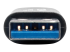U329-000 - Eaton Tripp Lite Series USB 3.0 Adapter Converter USB-A to USB Type C M/F USB-C - Höger sida