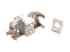 N238-001-GY-TFA - Eaton Tripp Lite Series Cat6a Keystone Jack with Dust Shutter, 180-Degree Toolless - Insida