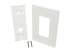 N080-103 - Eaton Tripp Lite Series Single-Gang 3-Port Wall Plate Keystone Cat5/6 USB HDMI Dport RCA - Flera vinklar