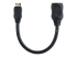 HDACFM5IN - StarTech.com 5in Mini HDMI to HDMI Adapter, 4K High Speed HDMI Adapter, 4K 30Hz Ultra HD High Speed HDMI Adapter, HDMI 1.4, Gold Plated Connectors, UHD Mini HDMI Adapter 4K, Black - Framsidan