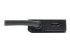 U360-004-SLIM - Eaton Tripp Lite series 4-Port Portable Slim USB 3.0 Superspeed Hub w/ Built In Cable - Vänster sida
