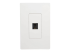 P164-000-KP-BK - Eaton Tripp Lite Series HDMI Coupler Keystone Panel Mount F/F Black - Framsidan