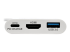 U444-06N-HU-C - Eaton Tripp Lite Series USB C to HDMI Multiport Video Adapter Converter 1080p w/ USB-A Hub & USB-C PD Charging, Thunderbolt 3 CompatibleUSB Type C to HDMI, USB-C to HDMI, USB Type-C to HDMI - Framsidan