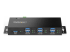 5G7AINDRM-USB-A-HUB - StarTech.com 7-Port Managed USB Hub with 7x USB-A, Heavy Duty with Metal Industrial Housing, ESD & Surge Protection, Wall/Desk/Din-Rail Mountable, USB 3.0/3.1/3.2 Gen 1 5Gbps - Framsidan